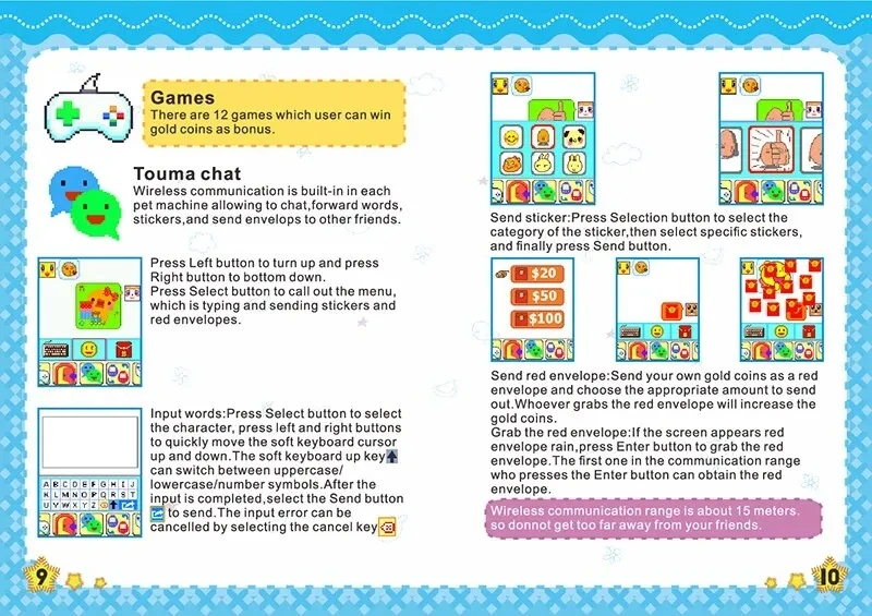 Tamagotchi Animale domestico virtuale elettronico con schermo a colori Gioco tascabile interattivo per animali domestici virtuali Macchina da gioco Gioco per bambini Giocattoli Ragazze Tamagotchi Animale domestico virtuale elettronico con schermo a colori Gioco tascabile interattivo per animali domestici virtuali Macchina da gioco Gioco per bambini Giocattoli Ragazze