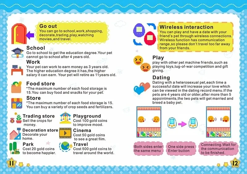 Tamagotchi Animale domestico virtuale elettronico con schermo a colori Gioco tascabile interattivo per animali domestici virtuali Macchina da gioco Gioco per bambini Giocattoli Ragazze Tamagotchi Animale domestico virtuale elettronico con schermo a colori Gioco tascabile interattivo per animali domestici virtuali Macchina da gioco Gioco per bambini Giocattoli Ragazze
