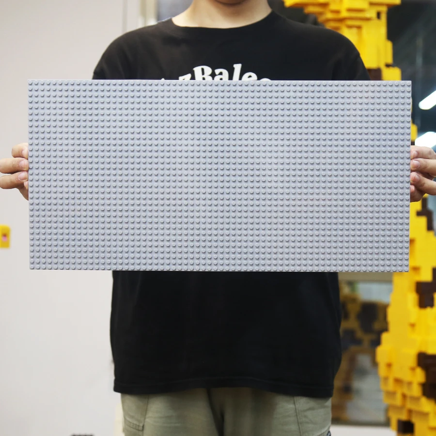 1 pz32 * 64 fori piastra di base classica a strato singolo, assemblaggio fai da te muro di blocchi compatibile giocattoli di marca regalo di compleanno regalo