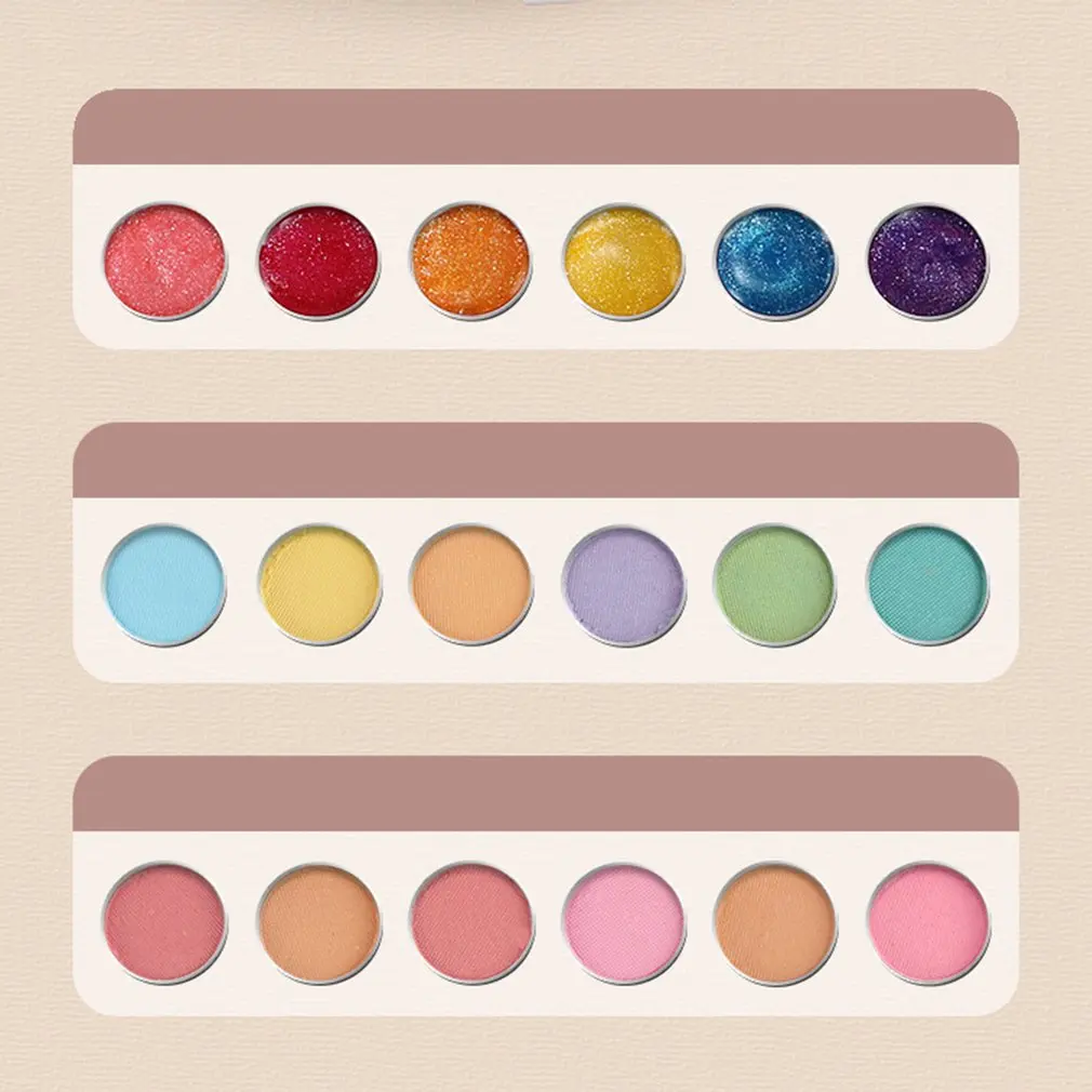 Cosmetici per il trucco dei bambini Fai finta di giocare a scatola Principessa Make Up Girl Toy Set da gioco Rossetto Ombretto Kit di sicurezza non tossico Giocattolo per bambini