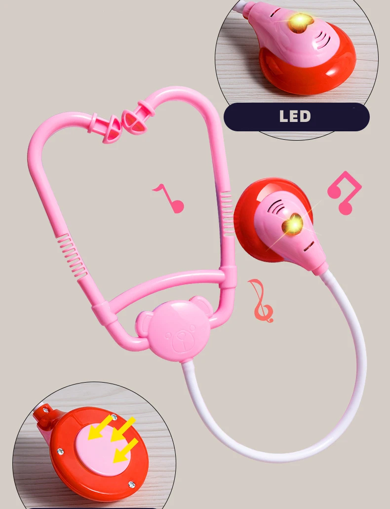 Bambini Doctor Play Set simulazione infermiera giocattolo accessori medico per bambini Home Play Toys Doctor Set Toy Gift for Kids Boys Girls