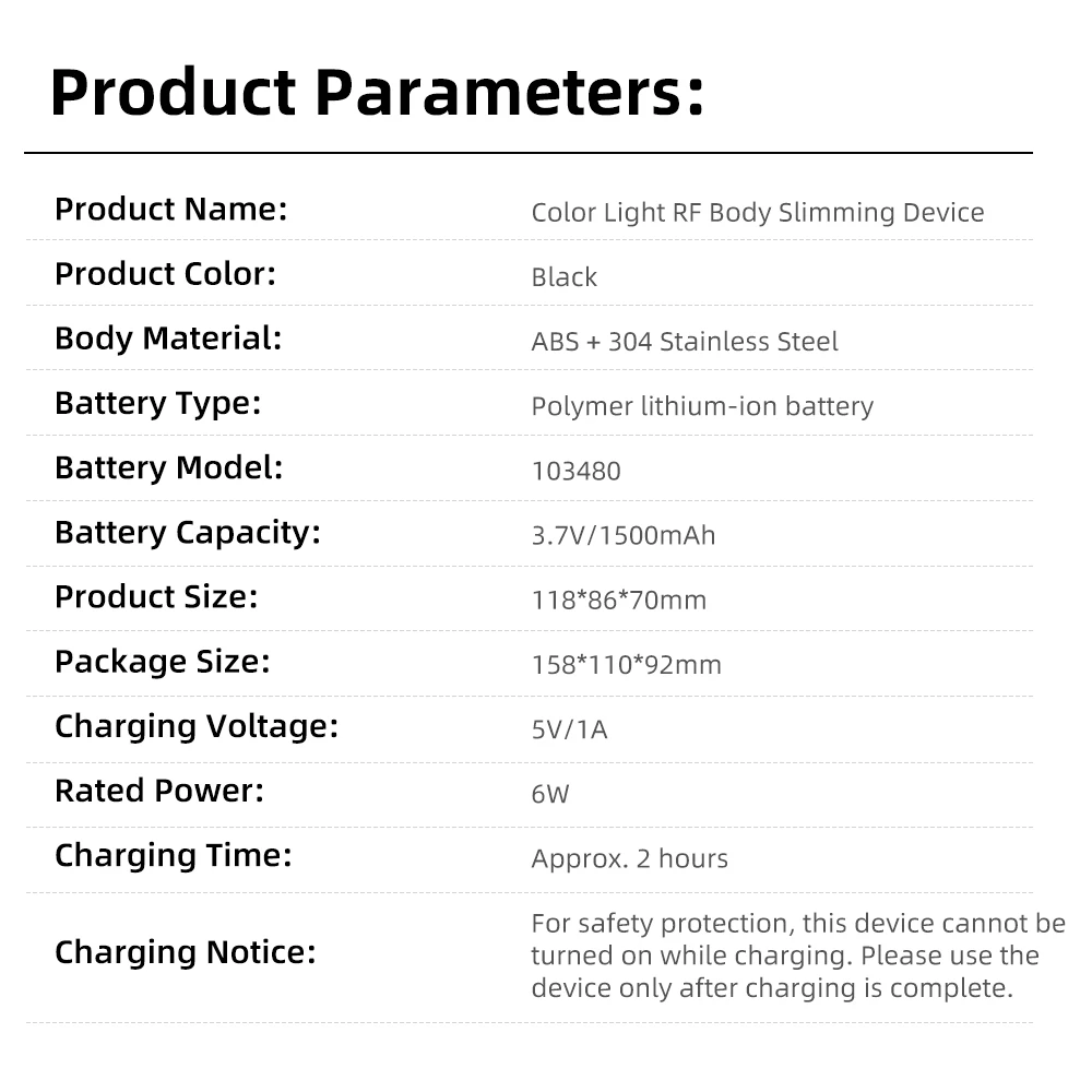 EMS RF Radiofrequenza Corpo Macchina dimagrante Bruciatore di grasso Dispositivo di modellatura sottile Terapia della luce a LED Perdere peso Massaggiatore anticellulite