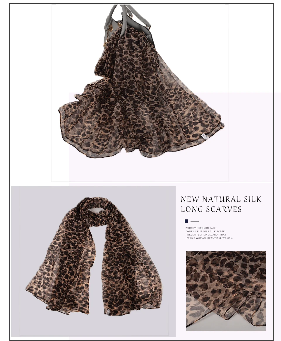 Sciarpa di seta lunga da donna in seta naturale al 100% Sciarpa di seta stampata moda femminile Sciarpa di seta taglie forti 180 * 105 cm per l'inverno, l'autunno