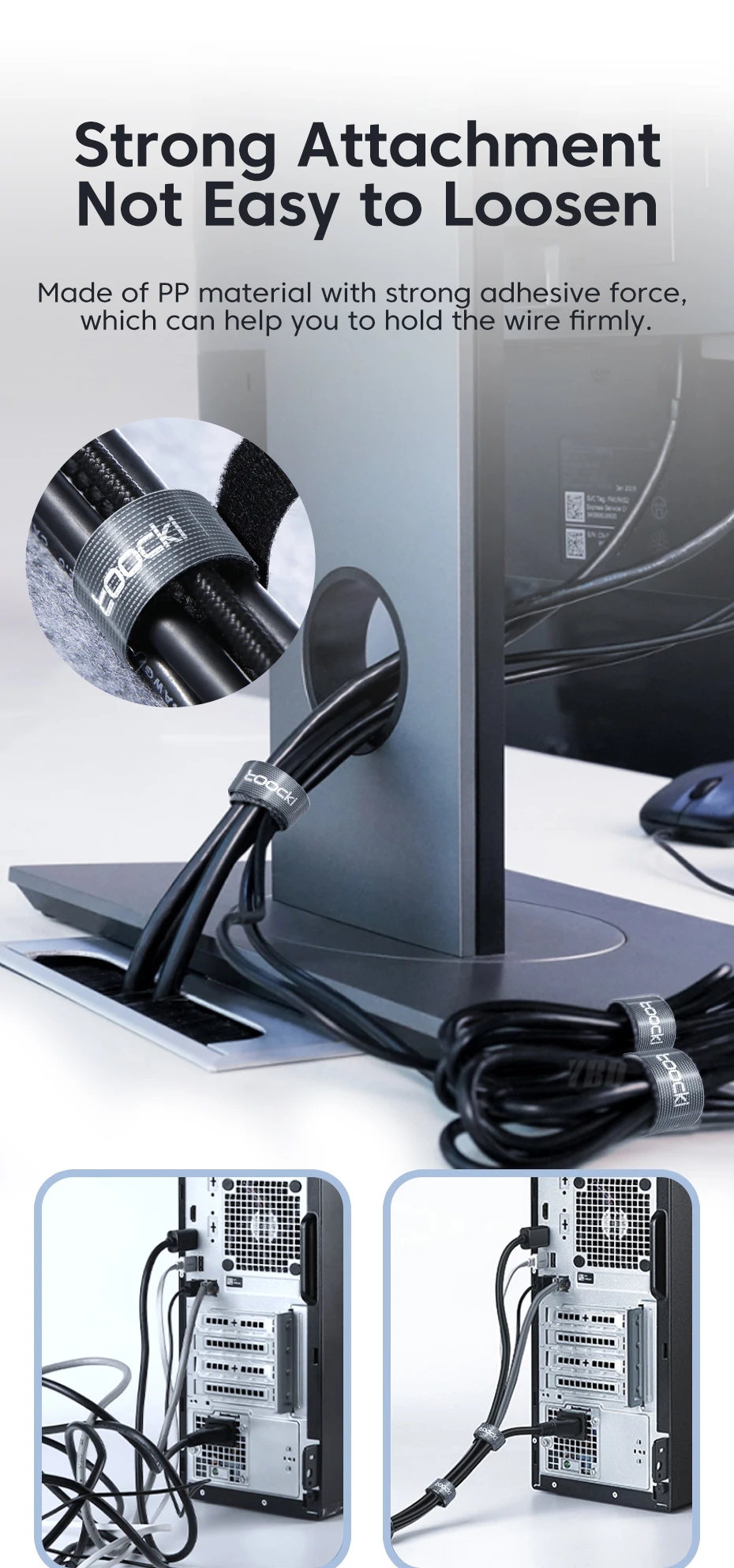 Toocki Organizer Wire Winder Ties auricolare Mouse Cord Management USB Charger Cable Protector per iPhone Samsung Xiaomi Toocki Organizer Wire Winder Ties auricolare Mouse Cord Management USB Charger Cable Protector per iPhone Samsung Xiaomi