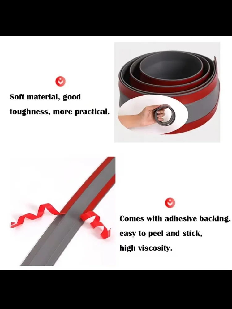 Cavo elettrico autoadesivo da 15 m Slot decorativo PVC Impermeabile a prova di muffa Linea da parete Accessori per cablaggio per la gestione dei cavi da corsa