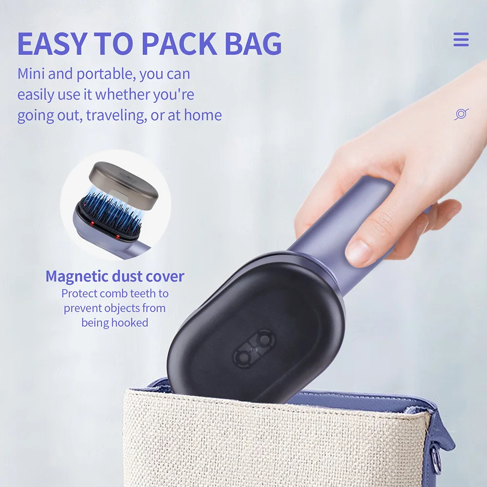 Cura dei capelli Spray Massaggio Pettine Vibrazione Massaggio del cuoio capelluto Spazzola per capelli Testa Massaggiatore Spruzzatore per capelli Spazzola atomizzatrice Applicatore di olio per capelli