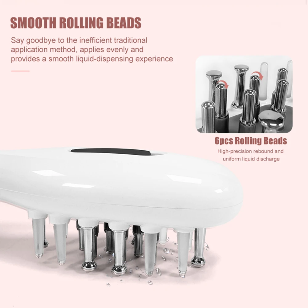 Pettine elettrico per la crescita dei capelli Applicatore di olio Rosso Blu LED Vibrazione Testa Spazzola per massaggio Pettine EMS Stimola il cuoio capelluto Anti-perdita di capelli Pettine elettrico per la crescita dei capelli Applicatore di olio Rosso Blu LED Vibrazione Testa Spazzola per massaggio Pettine EMS Stimola il cuoio capelluto Anti-perdita di capelli