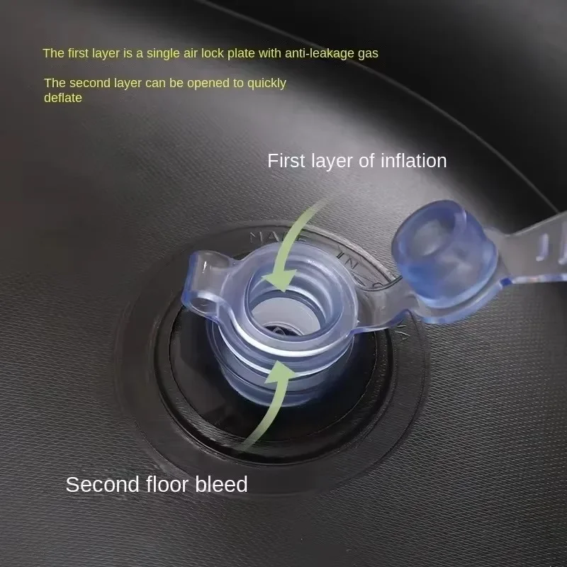 Divano gonfiabile pigro con divano pieghevole floccato in PVC con set di poltrone per pranzo slip-on