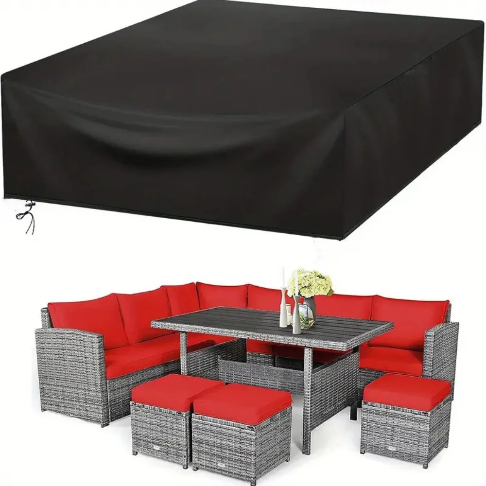 (102-137 pollici di lunghezza) dimensioni Patio esterno giardino set impermeabile set di mobili set di sedie per pioggia e neve divano tavolo sedia copertura antipolvere (102-137 pollici di lunghezza) dimensioni Patio esterno giardino set impermeabile set di mobili set di sedie per pioggia e neve divano tavolo sedia copertura antipolvere