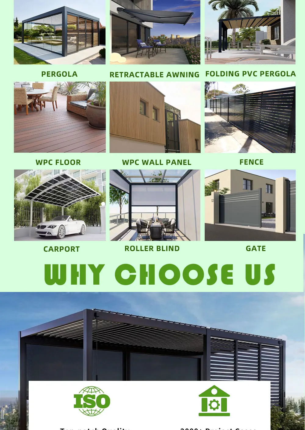 Pergola bioclimatica in alluminio con feritoie regolabili e ante scorrevoli in vetro – Ideale per saloni sul tetto o balconi moderni Pergola bioclimatica in alluminio con feritoie regolabili e ante scorrevoli in vetro – Ideale per saloni sul tetto o balconi moderni