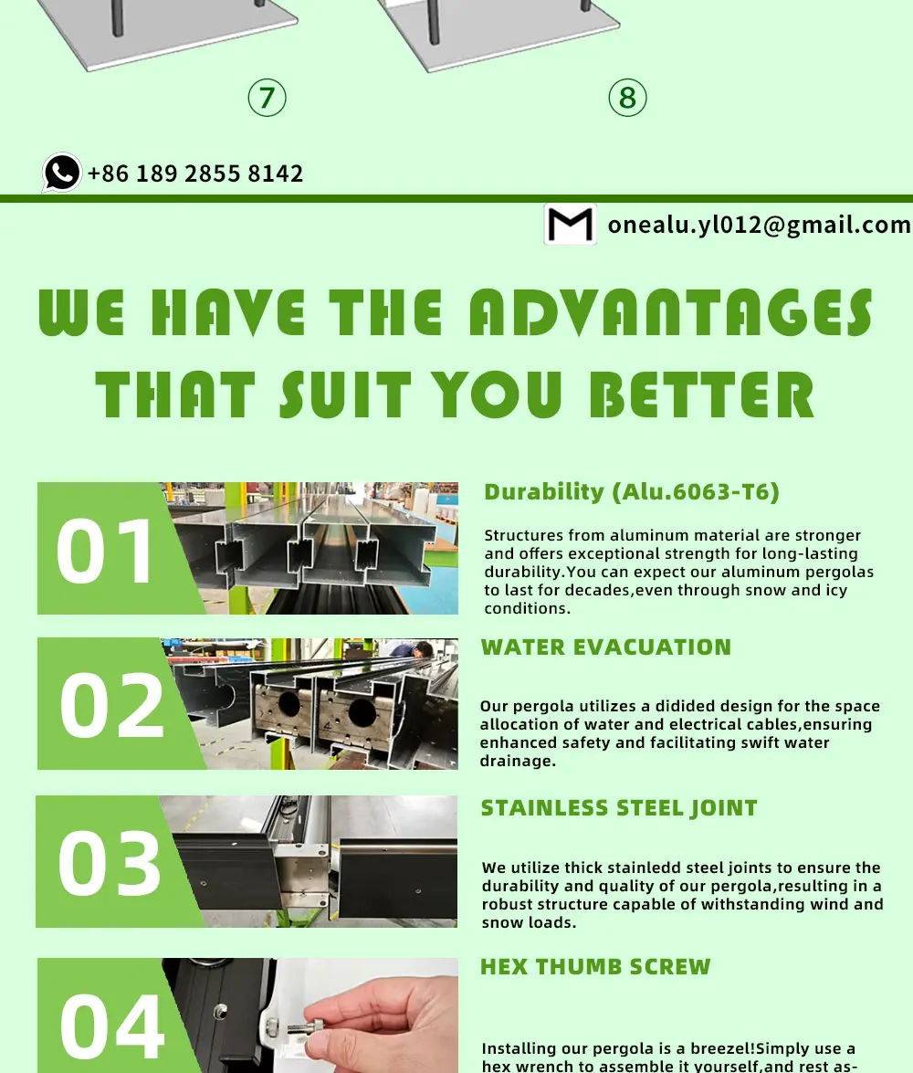 Pergola bioclimatica in alluminio con feritoie regolabili e ante scorrevoli in vetro – Ideale per saloni sul tetto o balconi moderni Pergola bioclimatica in alluminio con feritoie regolabili e ante scorrevoli in vetro – Ideale per saloni sul tetto o balconi moderni