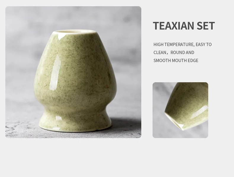 4/5/6PCS Set Matcha Frusta di Bambù Cucchiaino Ciotola di Ceramica Set da Tè Tradizionale Casa Strumenti per la Preparazione del Tè Accessori Regali di Compleanno