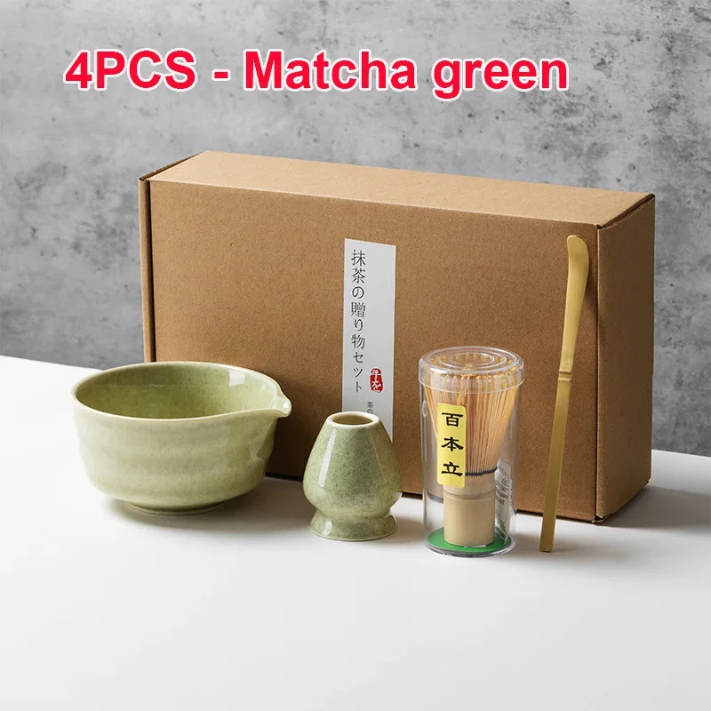 4PCS Matcha green