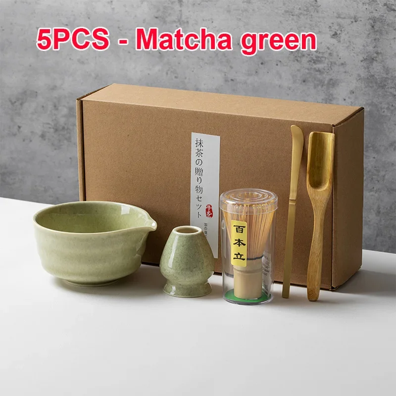 5PCS Matcha green