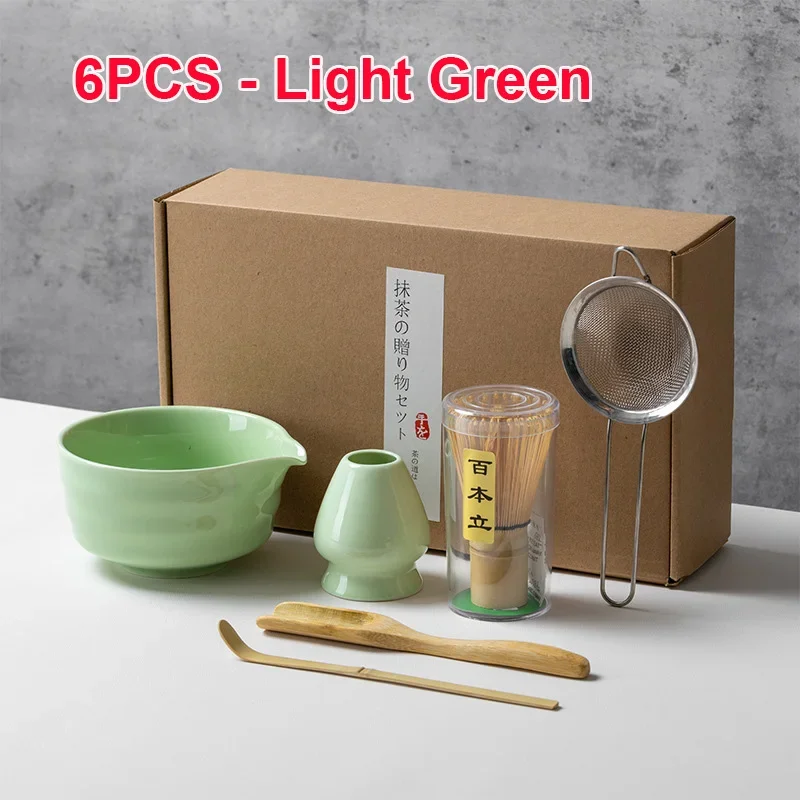 6PCS Light Green