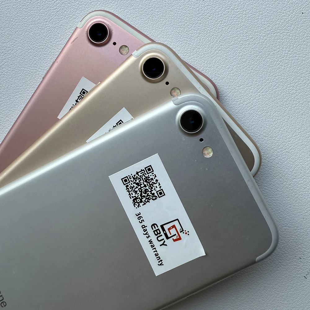 Originale Apple iPhone 7 32 GB/128 GB/256 GB ROM 4G LTE Cellulare 4.7 '' Impronte digitali Touch ID Smartphone Sbloccato 90% Nuovo