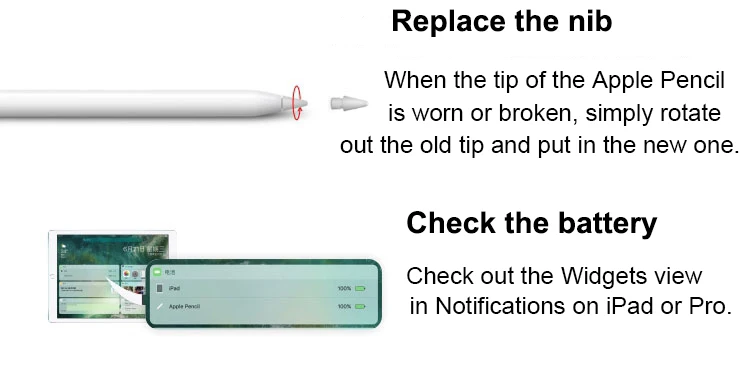 Per penne stilo USB-C originali Apple Pencil Pro 1st 2nd con ricarica magnetica per iPad air M2 M4 Pro mini iOS Tablet Touch Penne