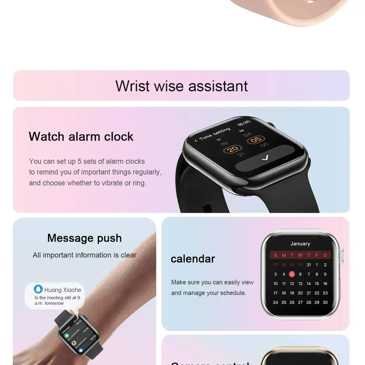 Nuovo Smartwatch 10 per Uomo con Misurazione Temperatura Corporea, Chiamate BT, NFC, Display Always-on, GPS, Orologio Sportivo per Donna, Compatibile con Apple e Android