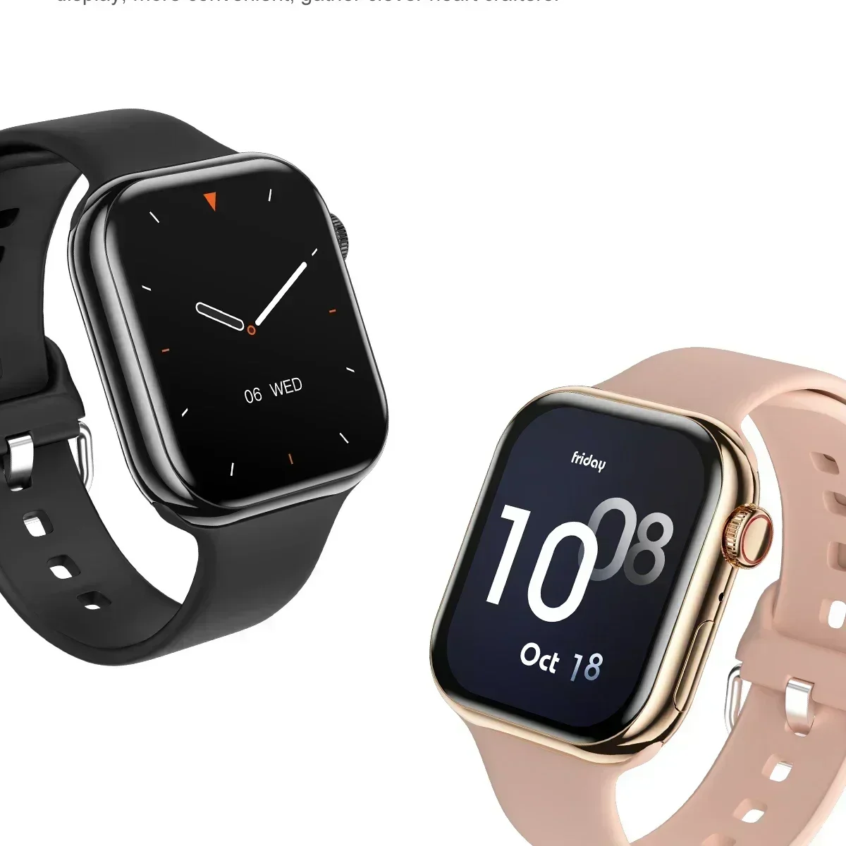 Nuovo Smartwatch 10 per Uomo con Misurazione Temperatura Corporea, Chiamate BT, NFC, Display Always-on, GPS, Orologio Sportivo per Donna, Compatibile con Apple e Android