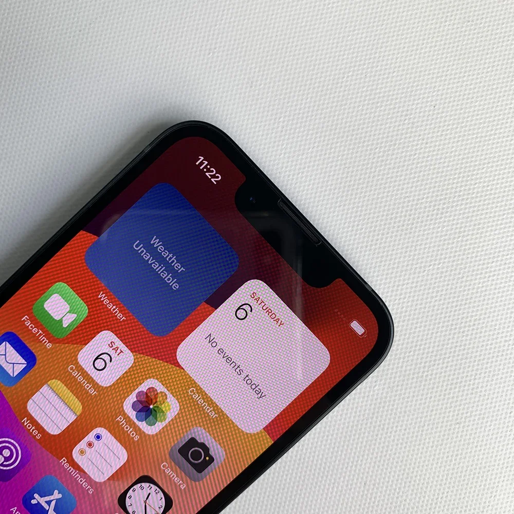 Telefono cellulare originale Apple iPhone 13 Mini 5G NFC Face ID 4 GB RAM 128/256/512 GB ROM 5.4 ''OLED A15 SmartPhone Bionic Hexa-Core