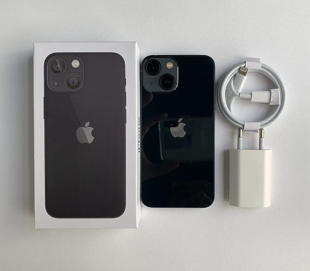 Telefono cellulare originale Apple iPhone 13 Mini 5G NFC Face ID 4 GB RAM 128/256/512 GB ROM 5.4 ''OLED A15 SmartPhone Bionic Hexa-Core