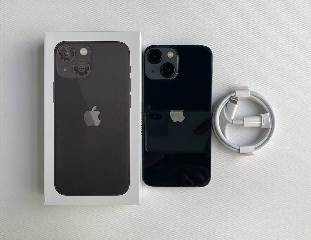 Telefono cellulare originale Apple iPhone 13 Mini 5G NFC Face ID 4 GB RAM 128/256/512 GB ROM 5.4 ''OLED A15 SmartPhone Bionic Hexa-Core