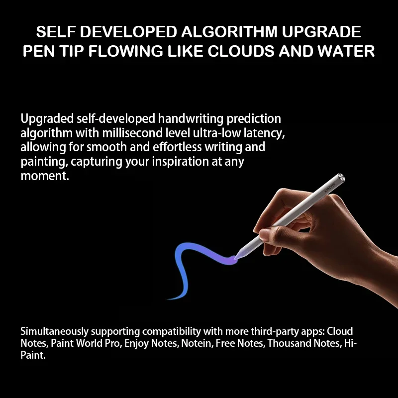 Penna stilo originale Xiaomi Focus per Xiaomi Pad 7 / 7Pro Tab 8192 livello senso disegno magnetico matita per scrittura Penna stilo originale Xiaomi Focus per Xiaomi Pad 7 / 7Pro Tab 8192 livello senso disegno magnetico matita per scrittura