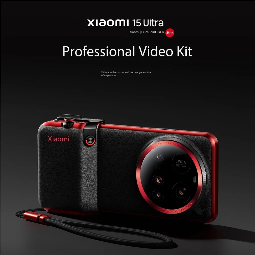 Set fotografico ultra professionale originale Xiaomi 15 Kit custodia per fotocamera in pelle senza fili per Xiaomi 15Ultra