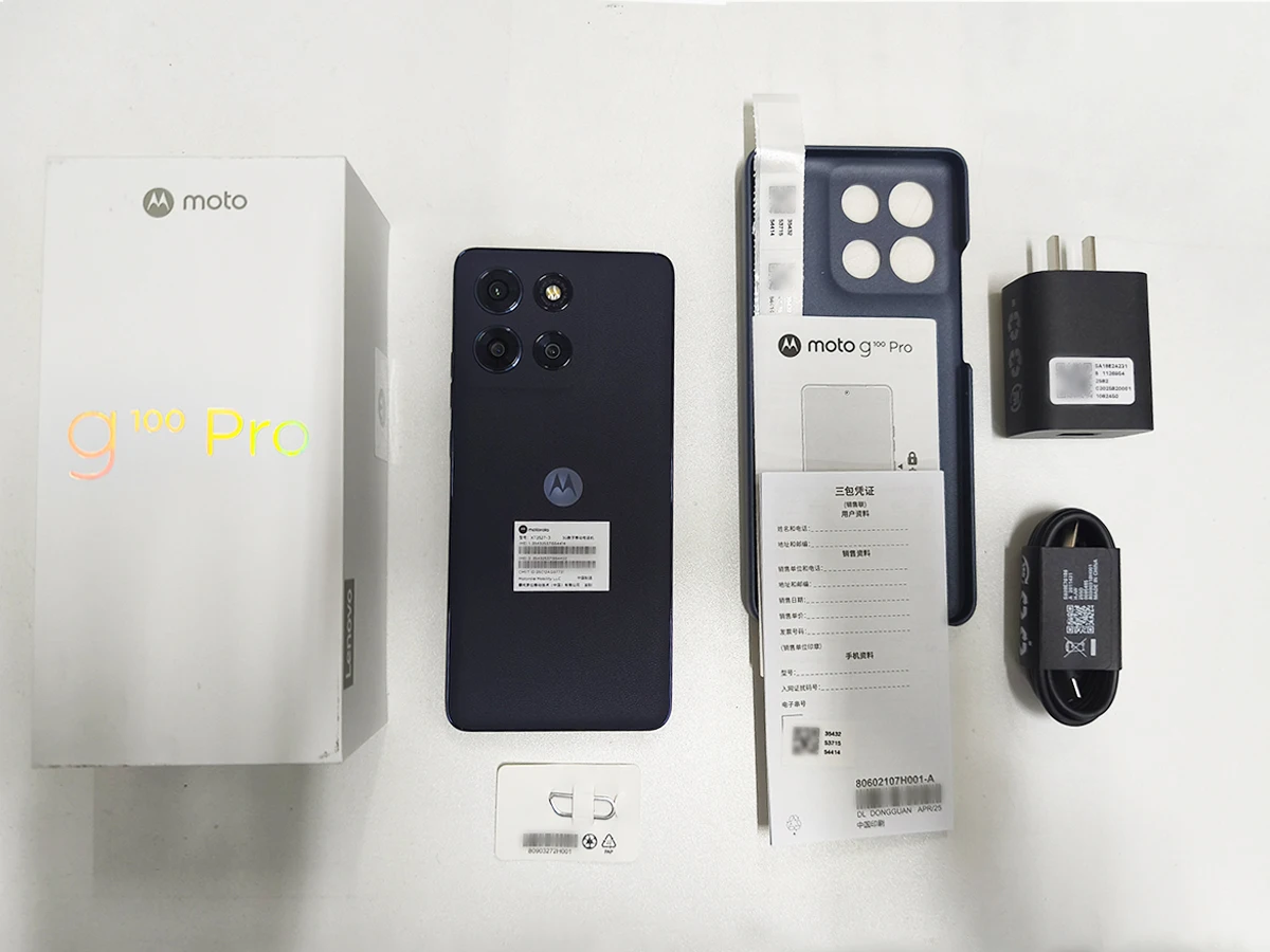 Motorola Moto G100 Pro SmartPhone Dimensity 7300 ROM globale 6,7 pollici 1,5K pOLED 120Hz Display 50MP AI Camera 6720mAh Cellulare