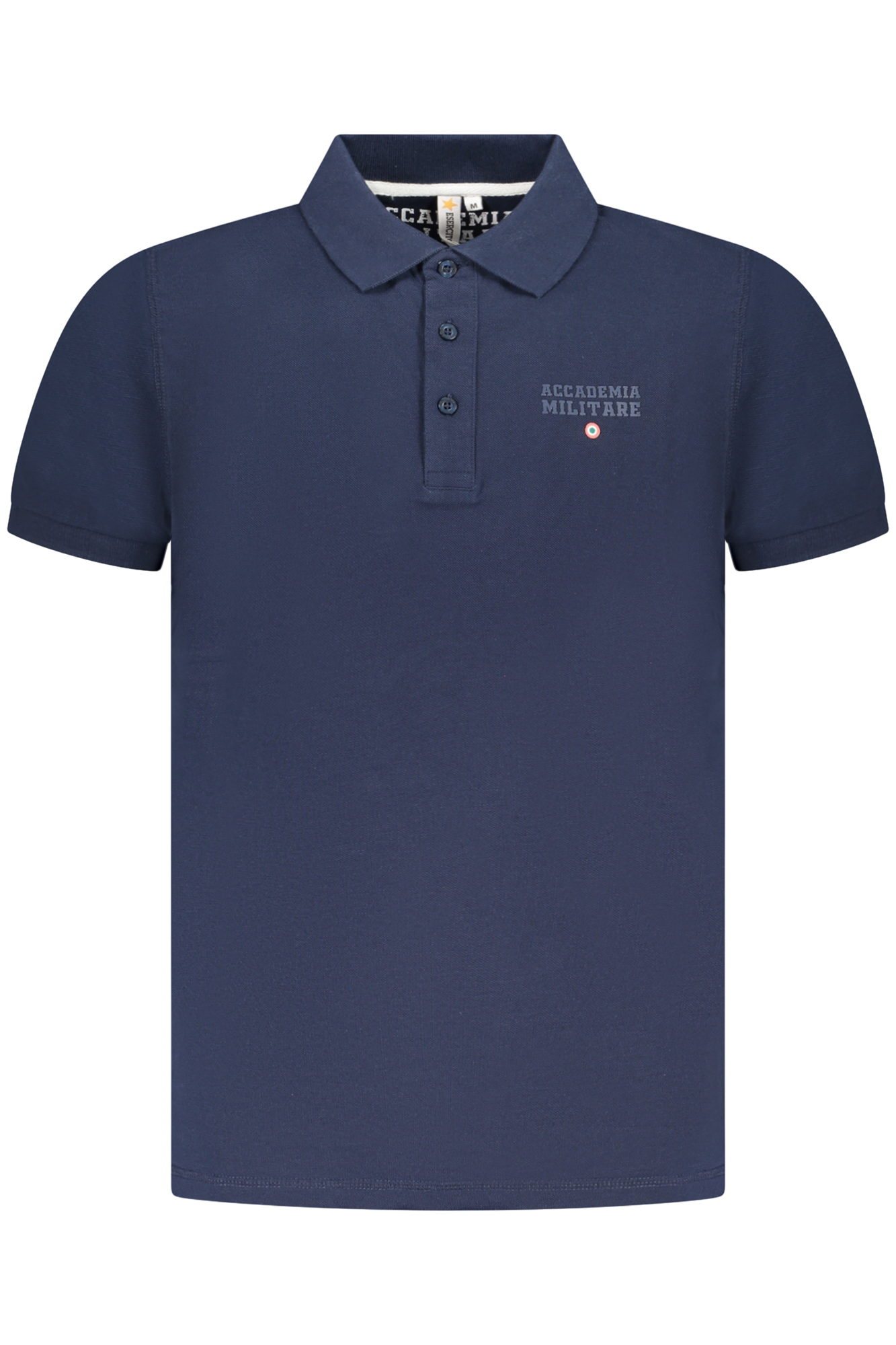 ACCADEMIA MILITARE POLO MANICHE CORTE UOMO BLU