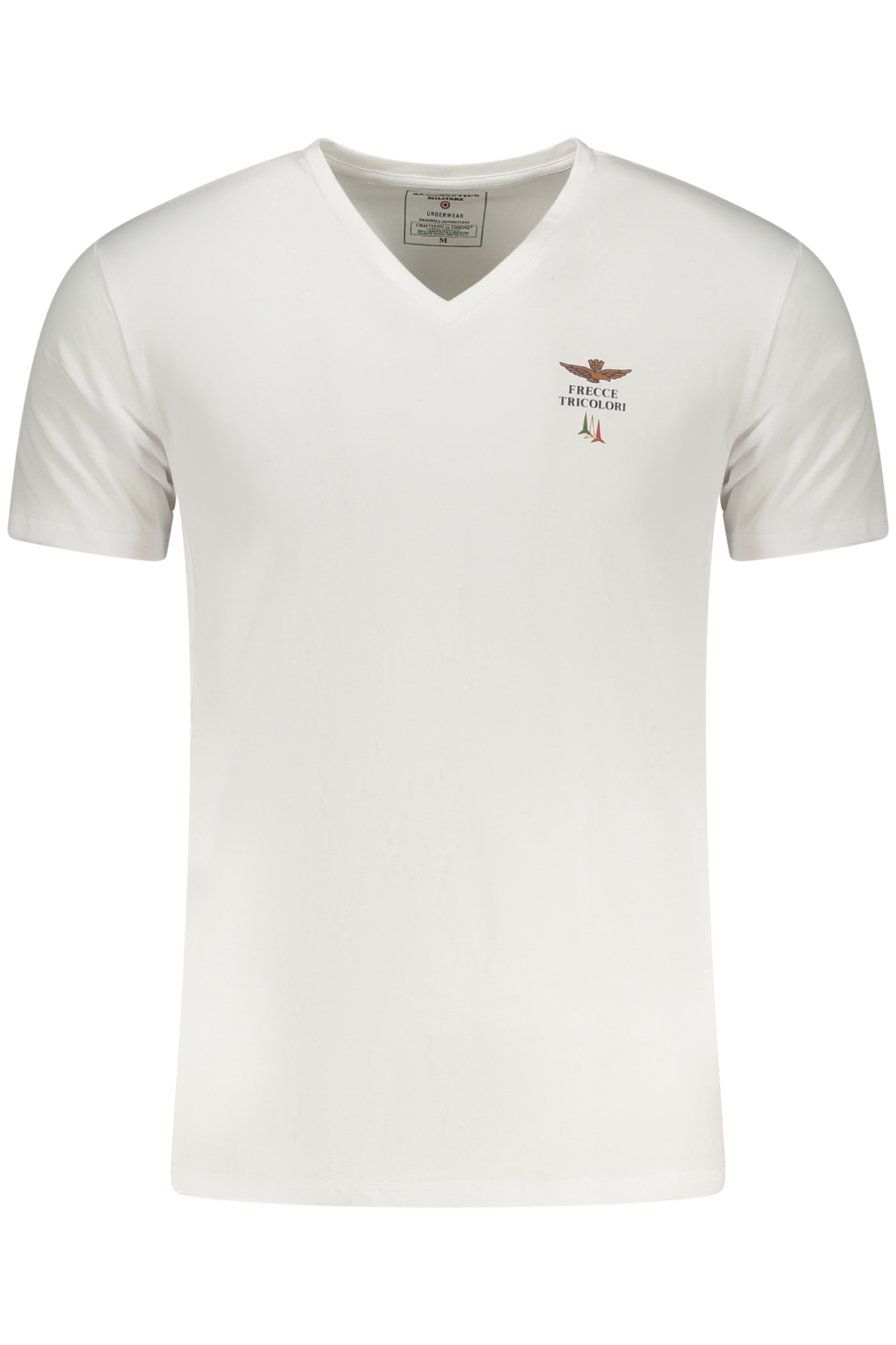 AERONAUTICA MILITARE T-SHIRT ESTERNABILE UOMO BIANCO