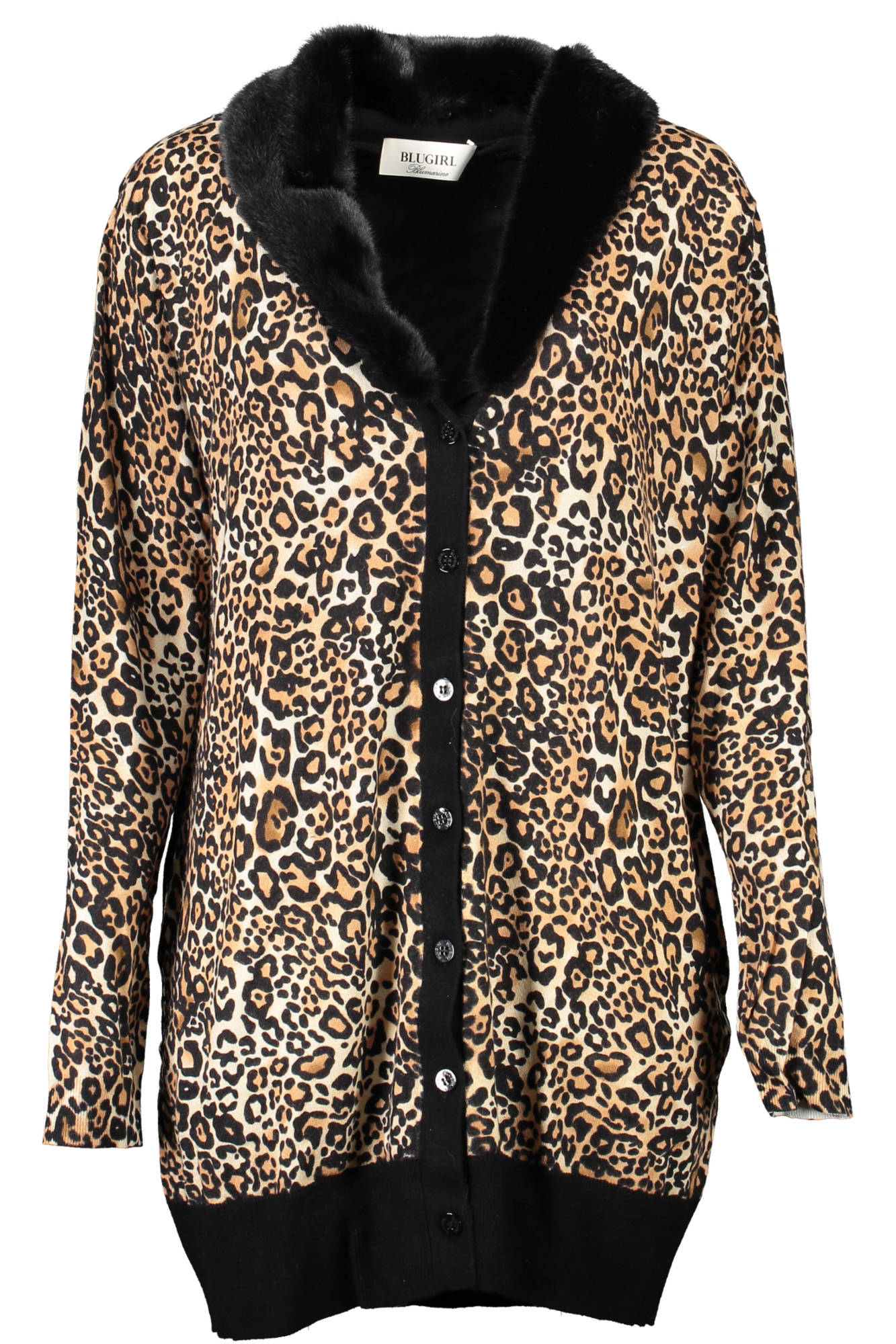 BLUGIRL CARDIGAN DONNA NERO