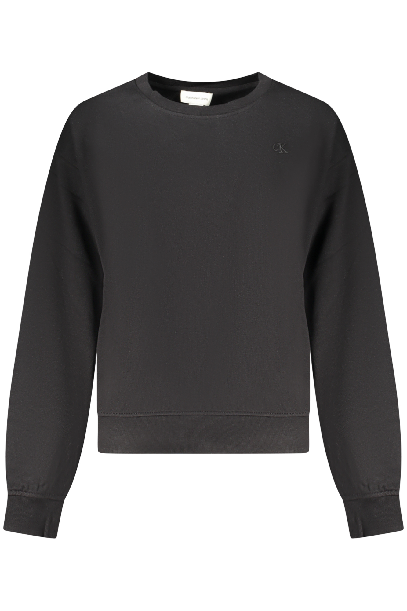 CALVIN KLEIN FELPA SENZA ZIP DONNA NERO