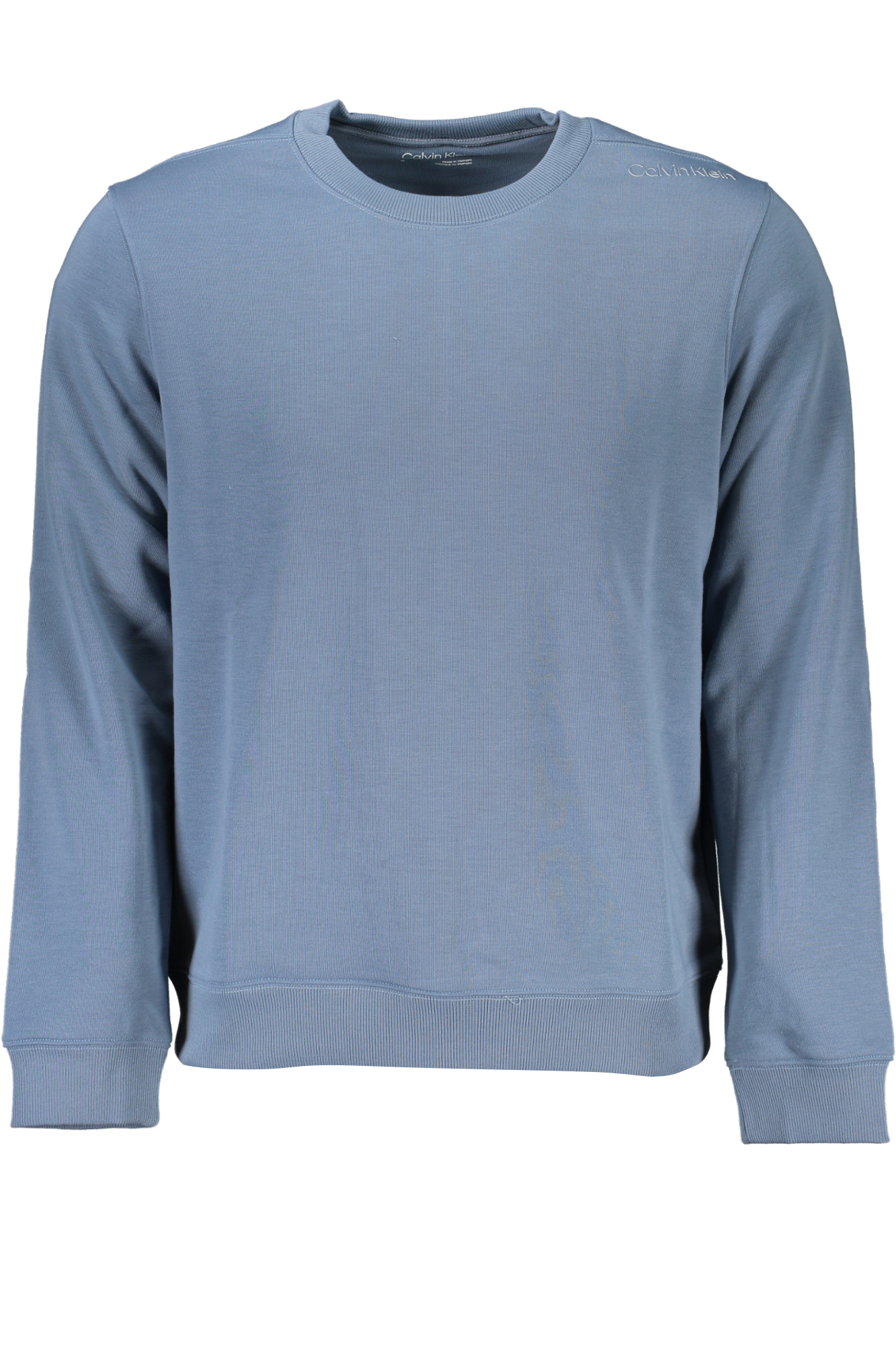 CALVIN KLEIN FELPA SENZA ZIP UOMO BLU