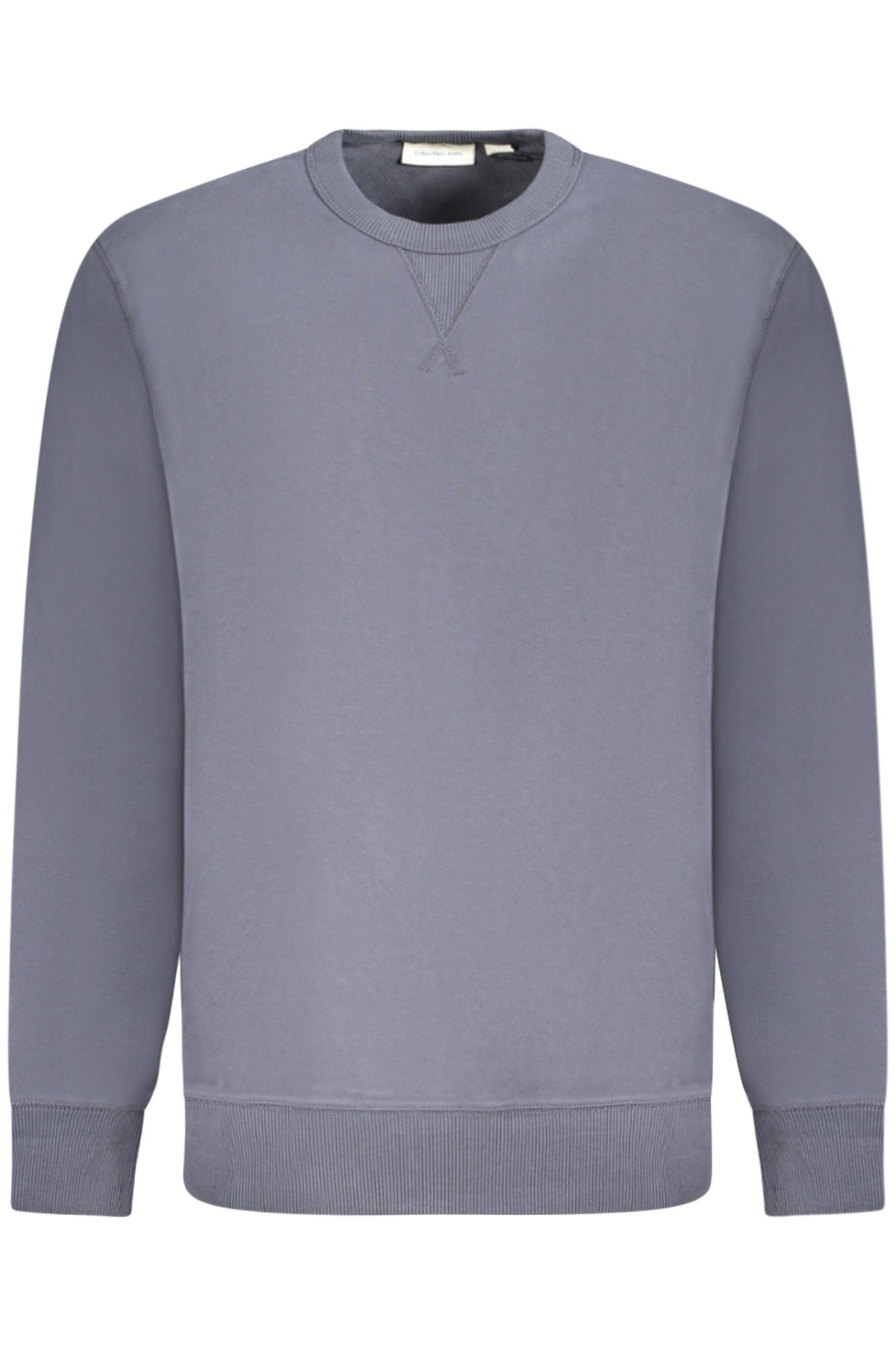 CALVIN KLEIN FELPA SENZA ZIP UOMO BLU