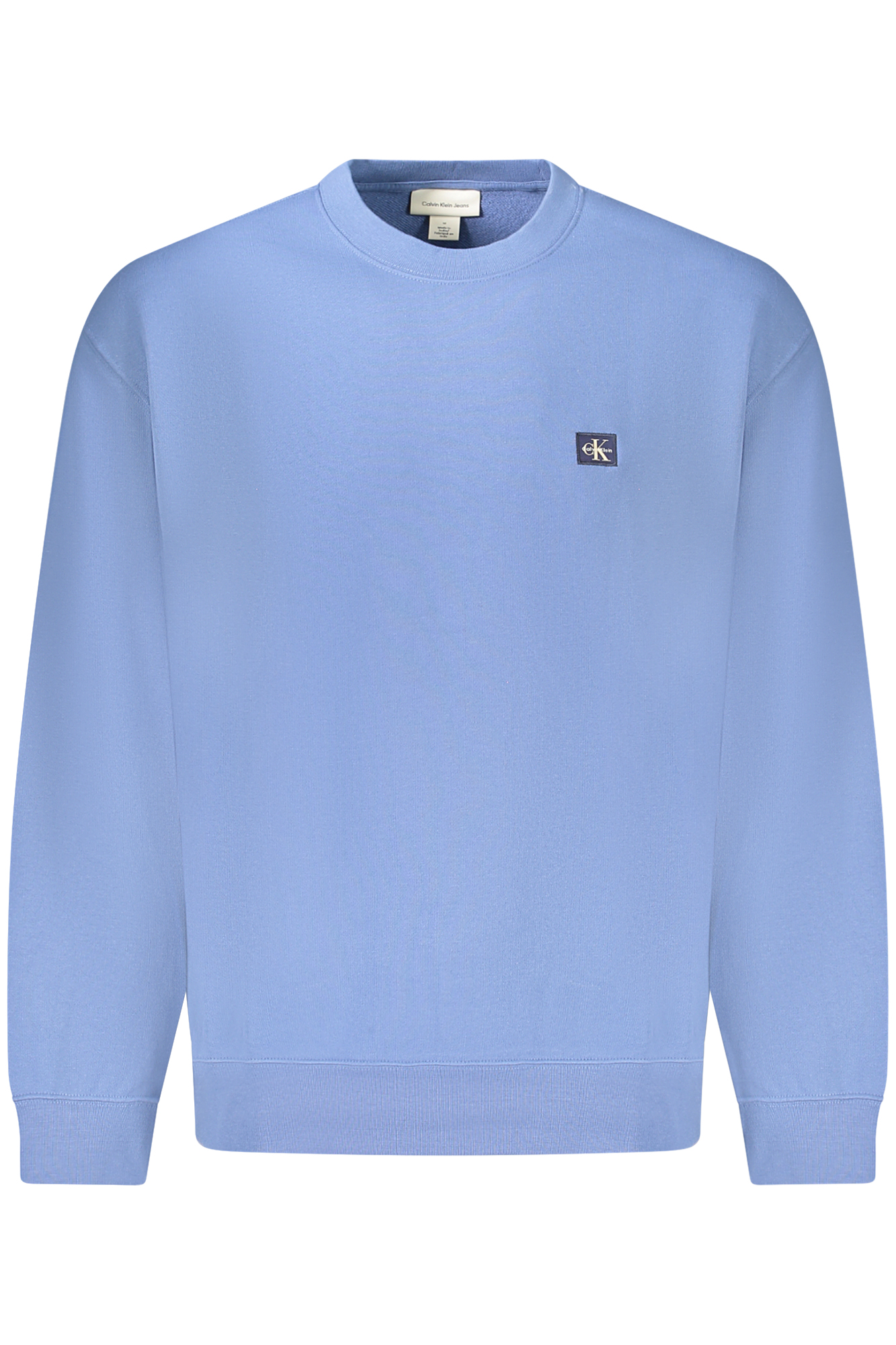CALVIN KLEIN FELPA SENZA ZIP UOMO BLU
