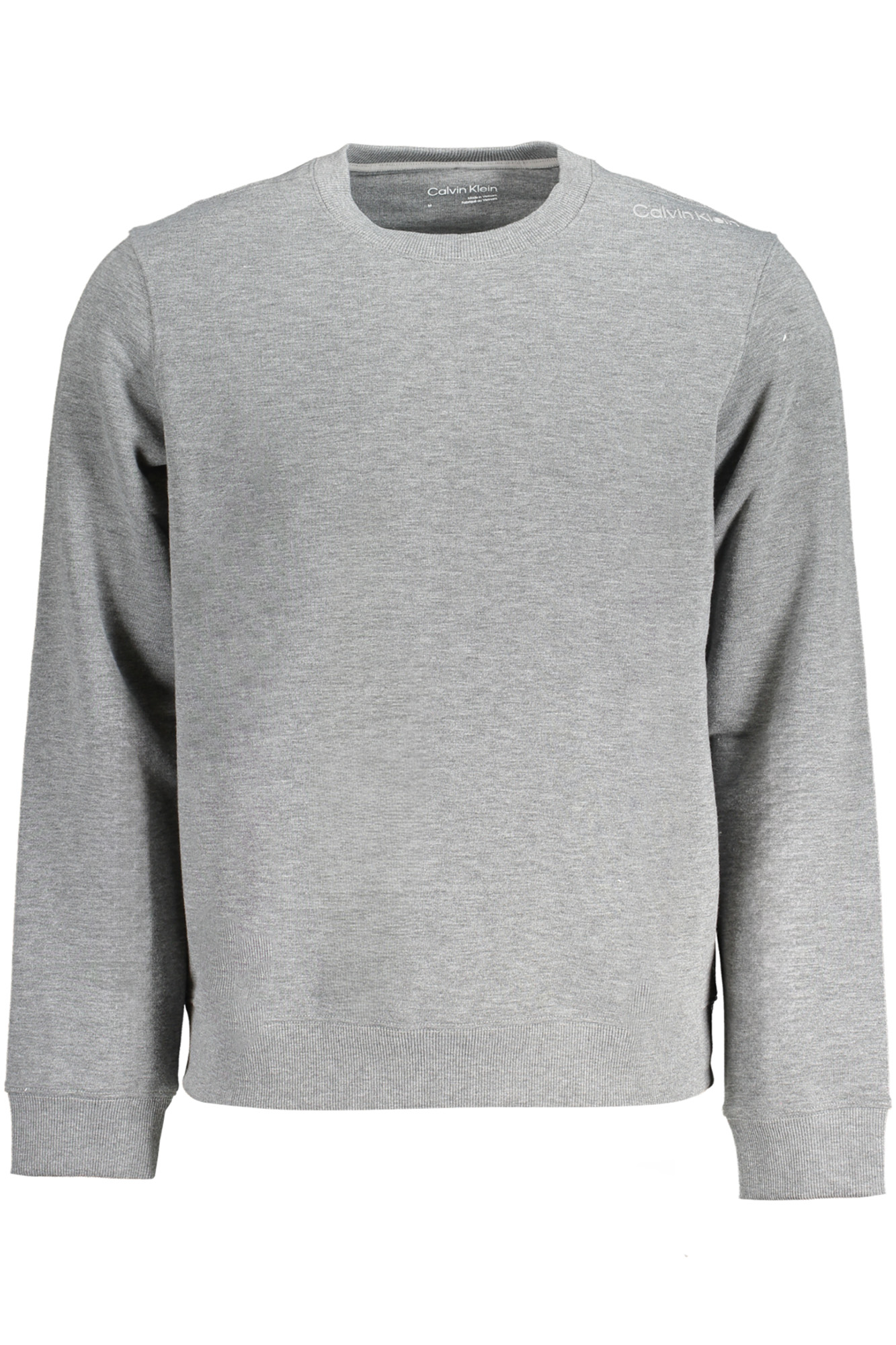 CALVIN KLEIN FELPA SENZA ZIP UOMO GRIGIO
