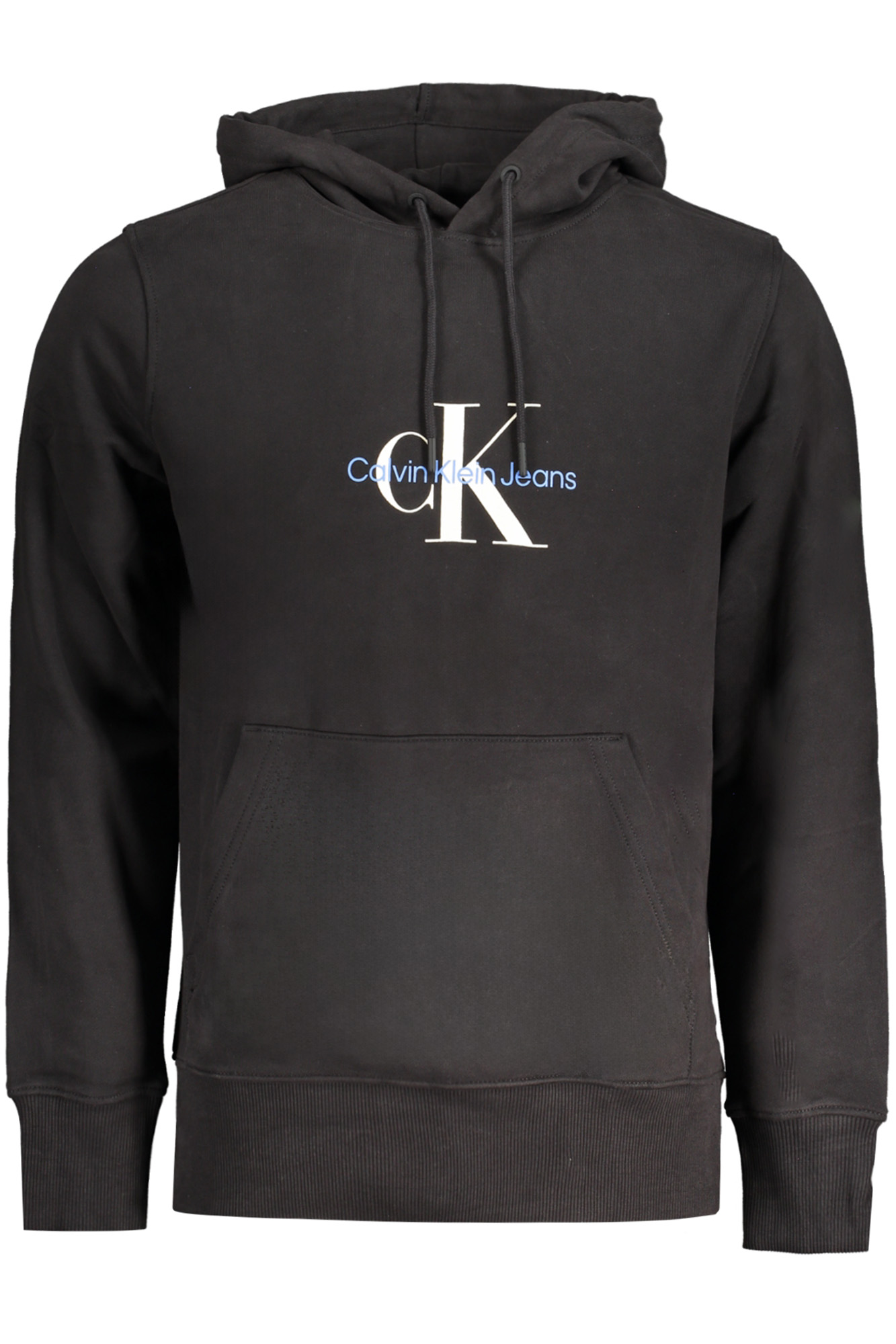 CALVIN KLEIN FELPA SENZA ZIP UOMO NERO