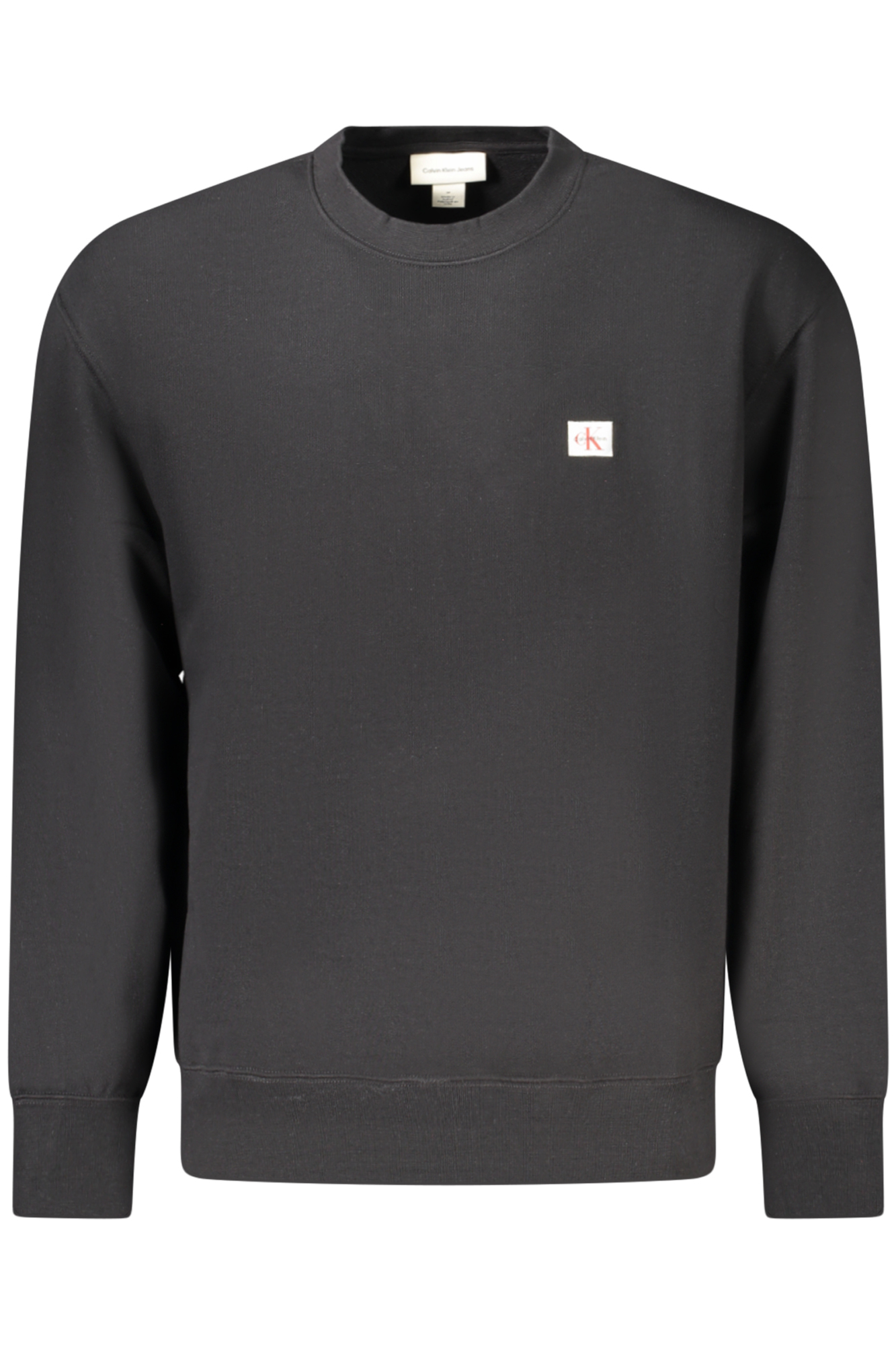 CALVIN KLEIN FELPA SENZA ZIP UOMO NERO