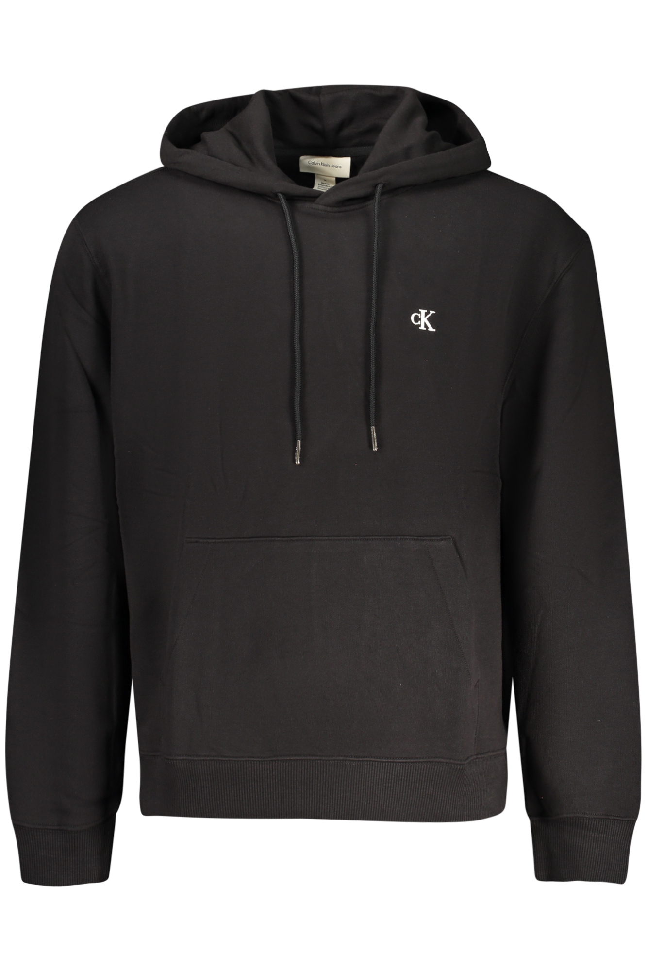 CALVIN KLEIN FELPA SENZA ZIP UOMO NERO