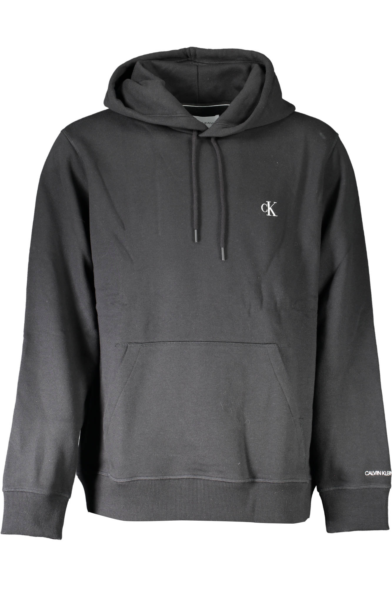 CALVIN KLEIN FELPA SENZA ZIP UOMO NERO