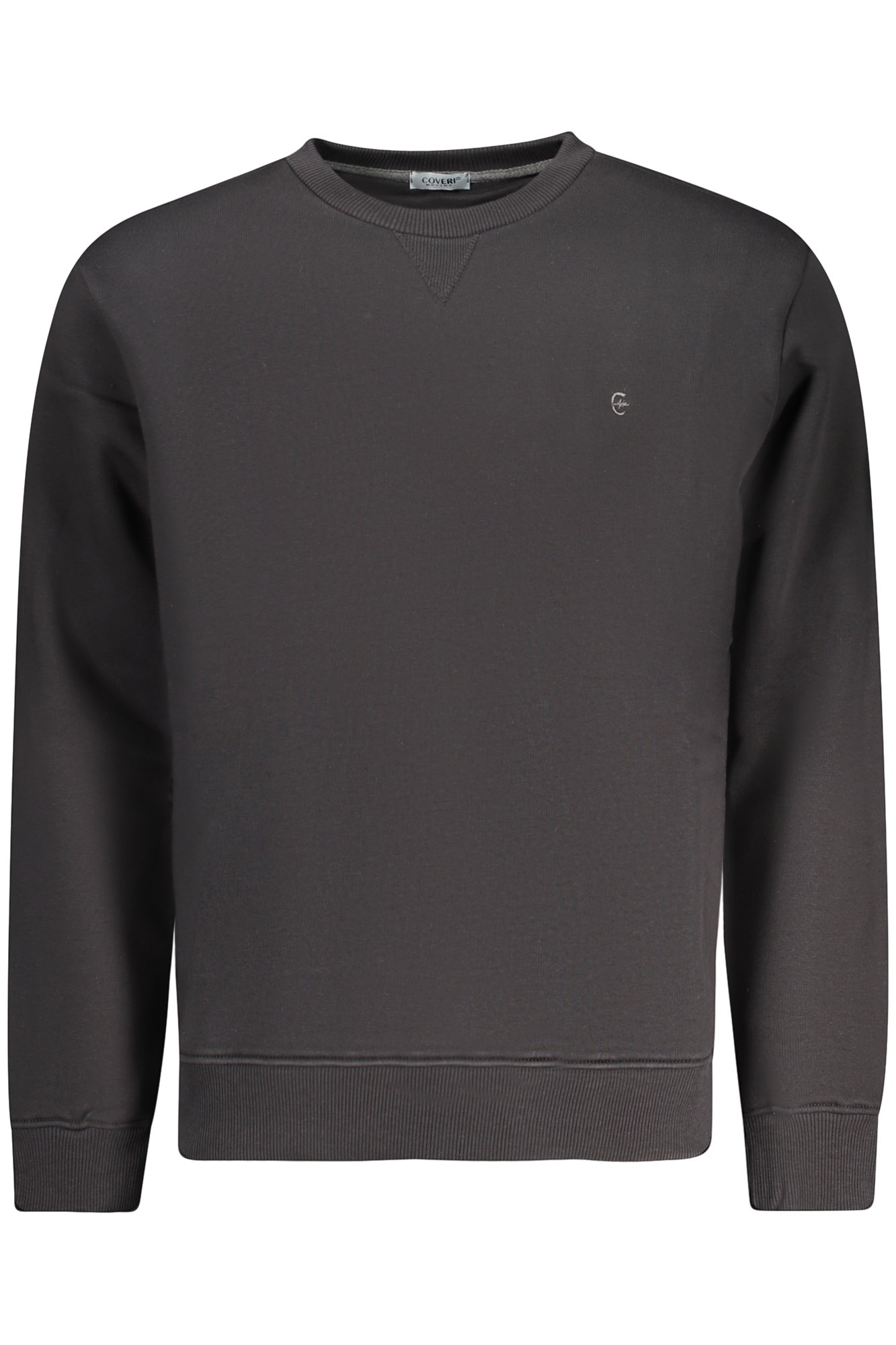 COVERI MOVING FELPA SENZA ZIP UOMO NERO