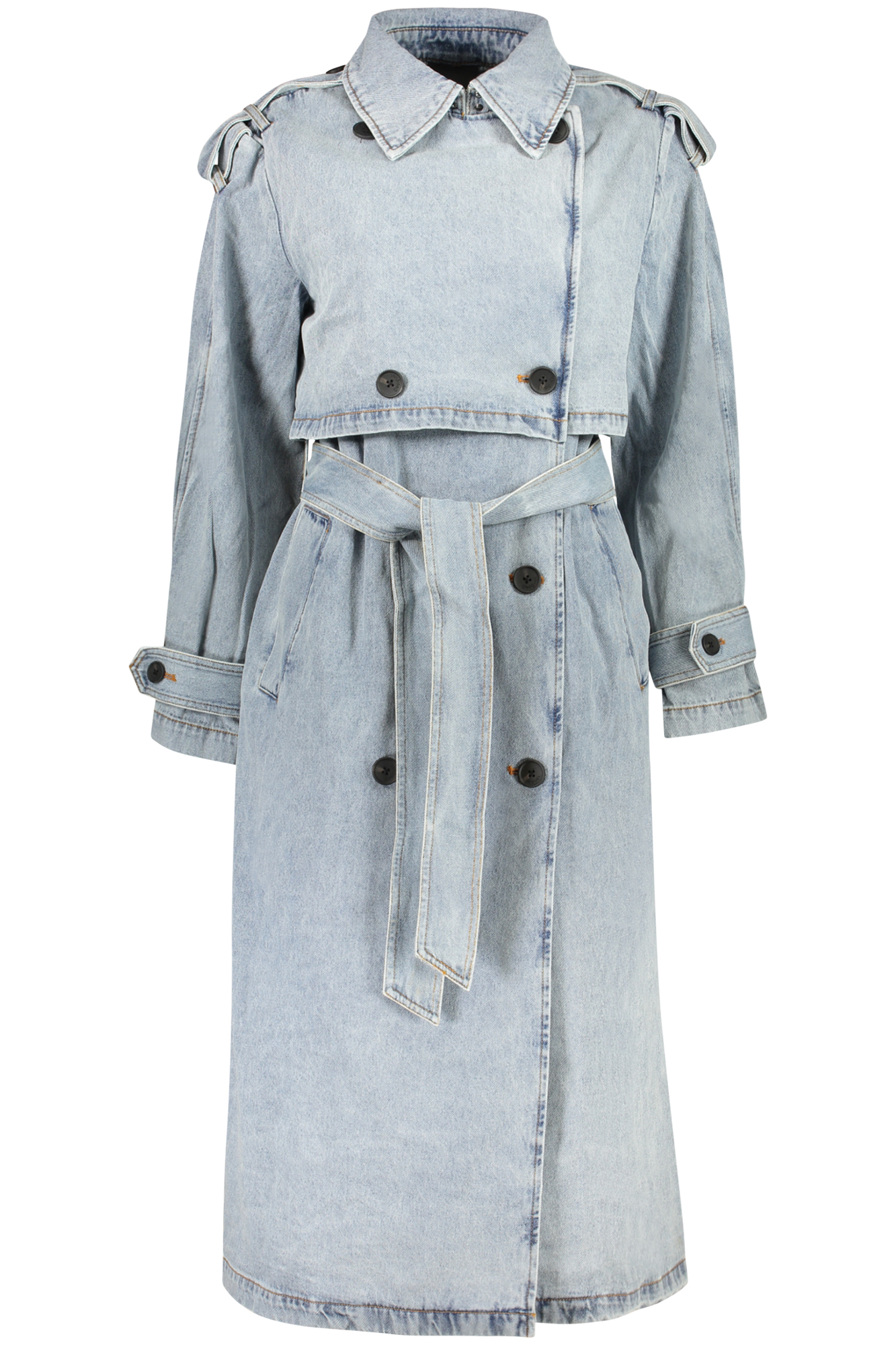 DESIGUAL TRENCH DONNA AZZURRO