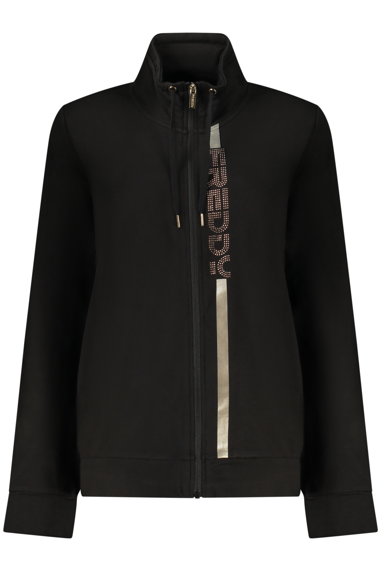 FREDDY FELPA CON ZIP DONNA NERO