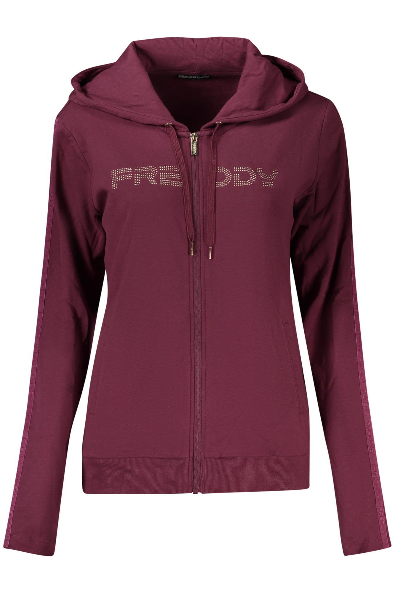 FREDDY FELPA CON ZIP DONNA VIOLA
