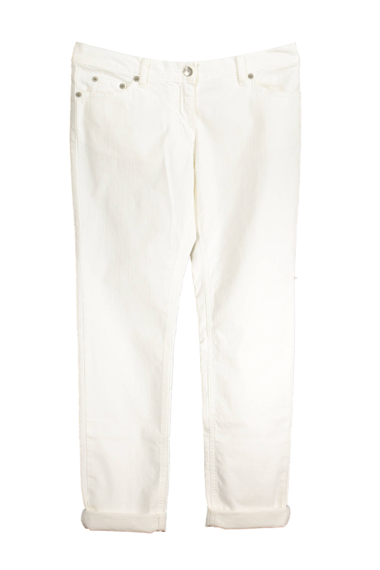 FRED PERRY PANTALONE DONNA BIANCO
