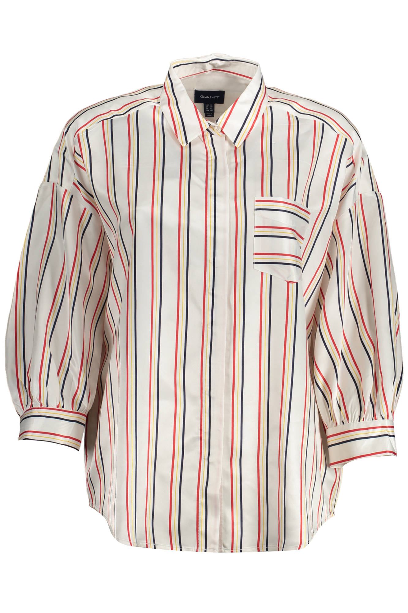 GANT CAMICIA MANICHE LUNGHE DONNA BIANCO