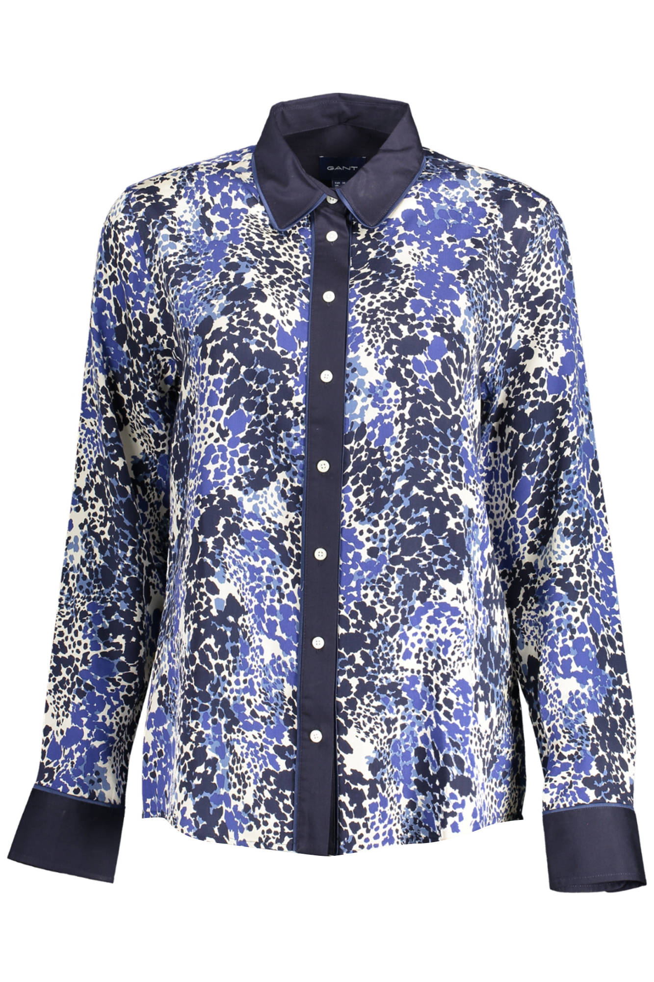 GANT CAMICIA MANICHE LUNGHE DONNA BLU