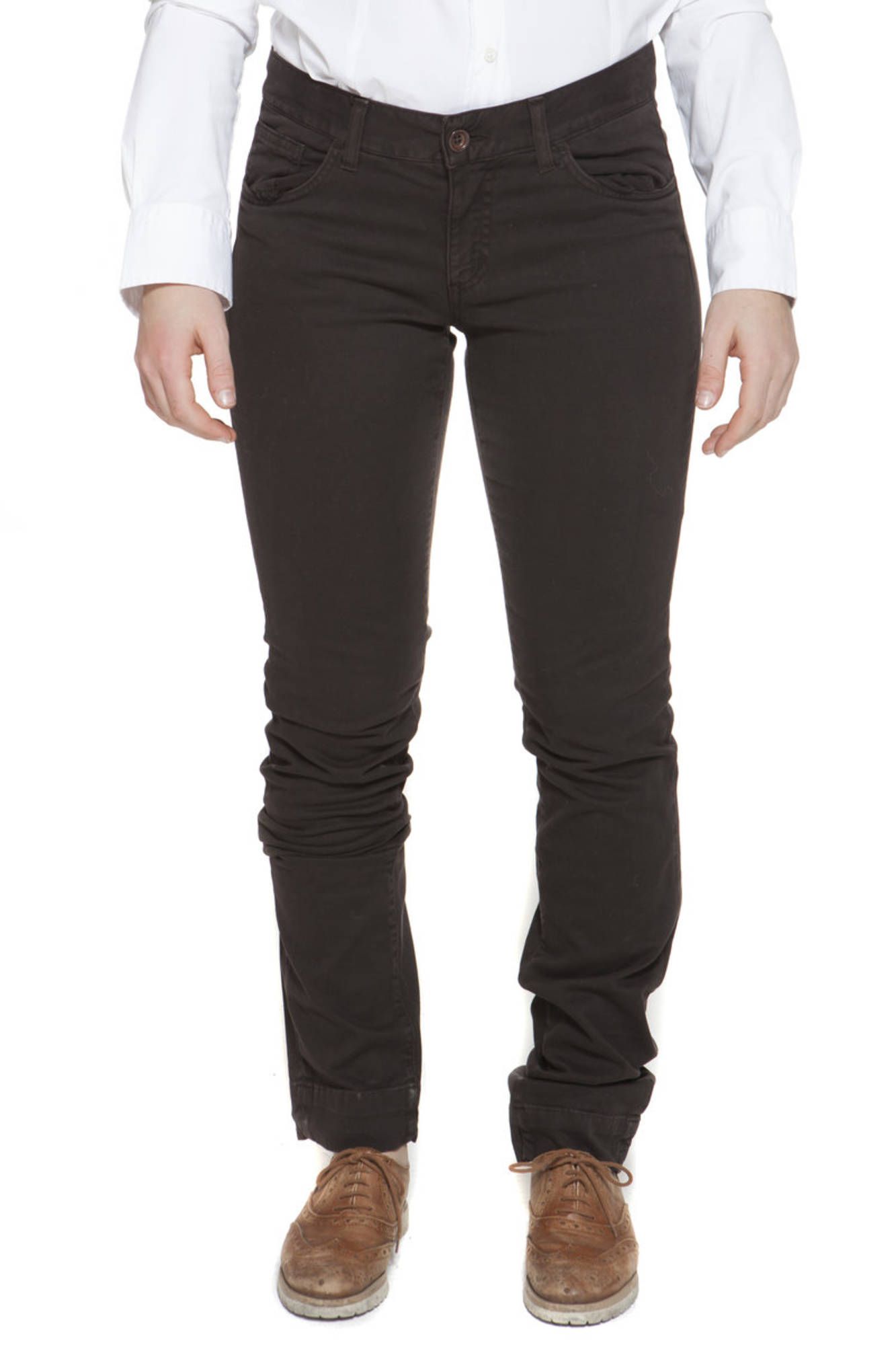 GANT PANTALONE DONNA MARRONE