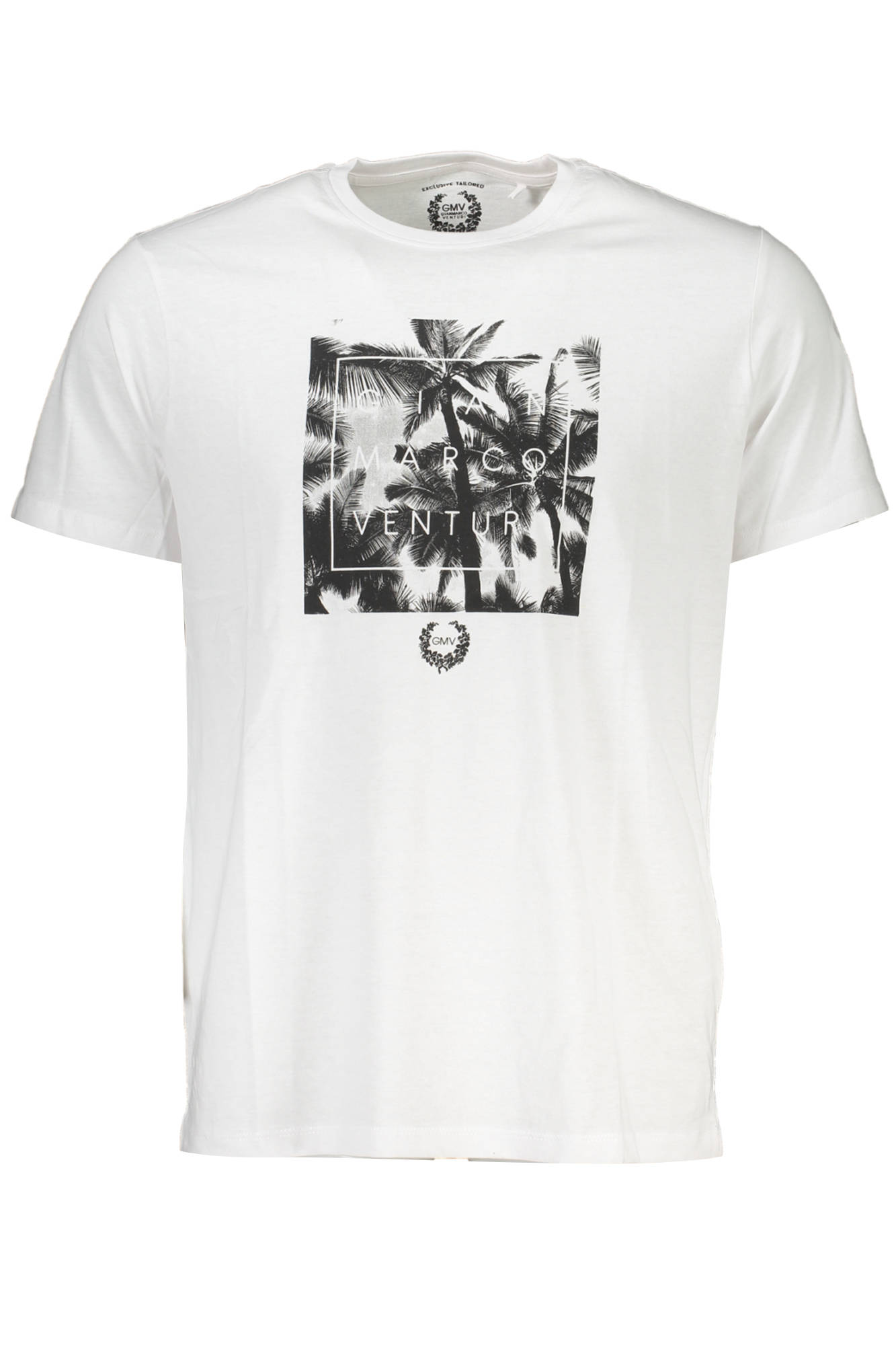 GIAN MARCO VENTURI T-SHIRT MANICHE CORTE UOMO BIANCO